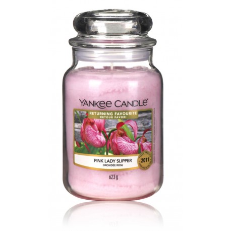 Yankee Candle Pink Lady Slipper aromātiska svece