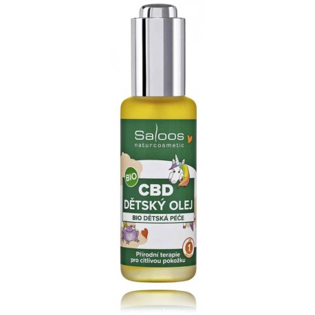 Saloos CBD Bio bērnu eļļa