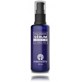 Renovality Hyaluron Serum гиалуроновая сыворотка для лица с витаминами С и В3