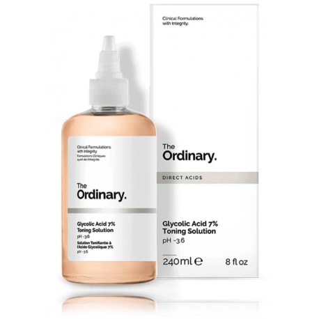 The Ordinary Glikolio skābe 7% tonizējošais šķīdums