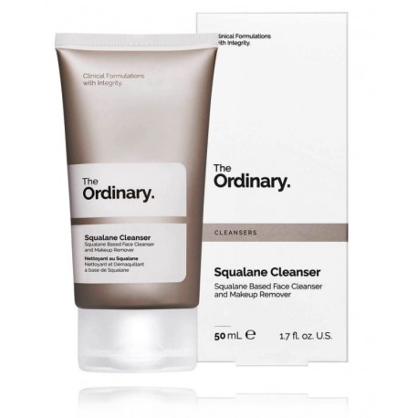 The Ordinary Squalane Cleanser attīroša sejas eļļa ar skvalānu