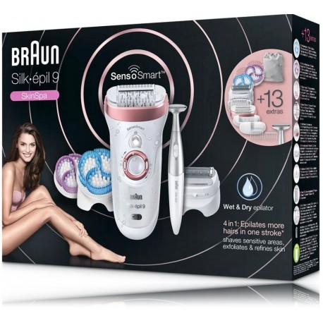 Braun Silk-épil 9 9-980 SensoSmart SkinSpa epilators