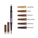 Maybelline Express Brow Satin Duo 2in1 uzacu zīmulis un uzacu pūderis 0,71 g.