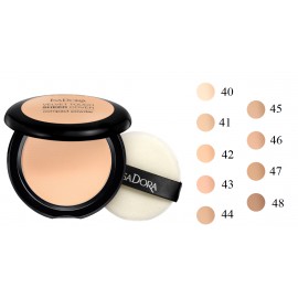 Isadora Velvet Touch Sheer Cover kompaktais pūderis 7,5 g.