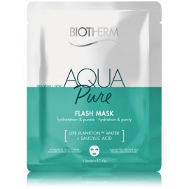 Biotherm Aqua Pure Flash Mask увлажняющая тканевая маска для лица