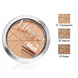 Lirene City Matt Compact Powder matēts kompakts pūderis