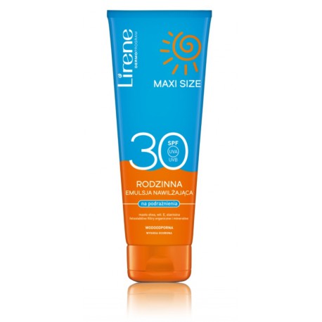 Lirene Sun Protection Moisturizing Emulsion SPF30 sauļošanās losjons