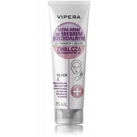 Vipera Face And Hand Cream With Silver Ultra krēms ar koloidālo sudrabu rokām un sejai