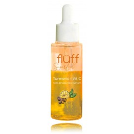 Fluff Superfood Turmeric +C vitamīna divfāzu serums sejai