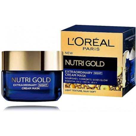 L'oreal Nutri Gold Extraordinary nakts krēms / maska