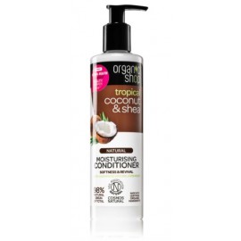 Organic Shop Organic Coconut & Shea увлажняющий кондиционер для поврежденных волос