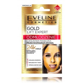 Eveline Gold Lift Expert 3in1 pretgrumbu maska ​​sausai un nobriedušai ādai