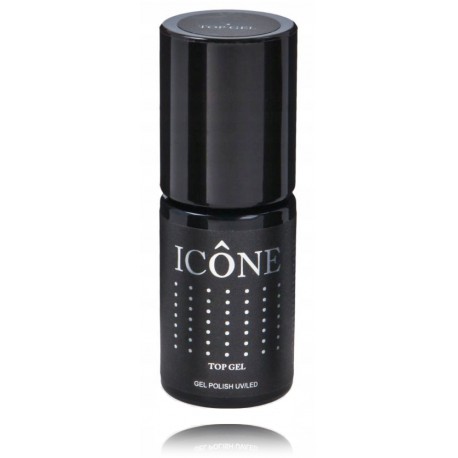 Icone Gel Polish UV/LED Top Gel virsējais nagu lakas slānis 6 ml.