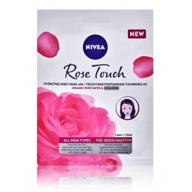 Nivea Rose Touch Hydrating Sheet Mask intensīvi mitrinoša lokšņu sejas maska