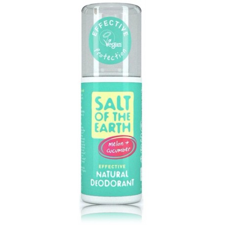 Salt Of The Earth Melon & Cucumber Pure Aura dabīgs dezodorants sievietēm
