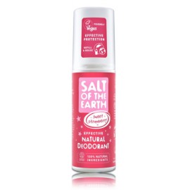 Salt Of The EarthRock Chick Sweet Strawberry dabīgs izsmidzināms dezodorants bērniem