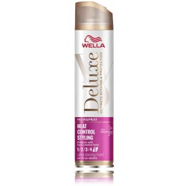 Wella Deluxe Heat Styling Hairspray īpaši spēcīga fiksējoša matu laka aizsardzībai pret karstumu