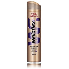 Wella Wellaflex Fullness For Fine Hair Ultra Strong īpaši stipras fiksācijas matu laka