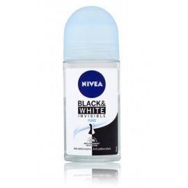 Nivea Invisible For Black & White Pure Roll-On Antiperspirant шариковый антиперспирант для женщин