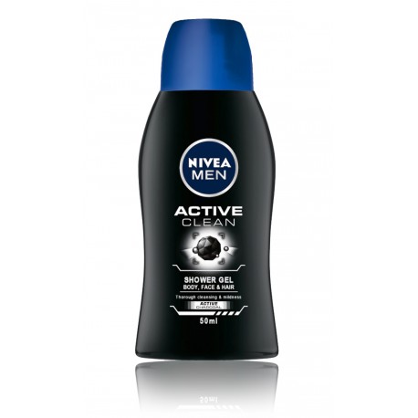 Nivea Men Active Clean Shower Gel dušas želeja vīriešiem