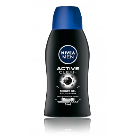 Nivea Men Active Clean Shower Gel гель для душа для мужчин