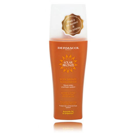 Dermacol Solar Intense Body Bronze Accelerator iedegumu veicinošs pieniņš 200 ml.