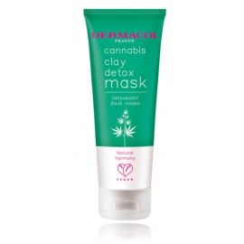 Dermacol Cannabis Clay Detox Mask очищающая глиняная маска