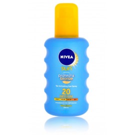 Nivea Sun Protect & Bronze saules aizsargājošs sprejs  SPF20