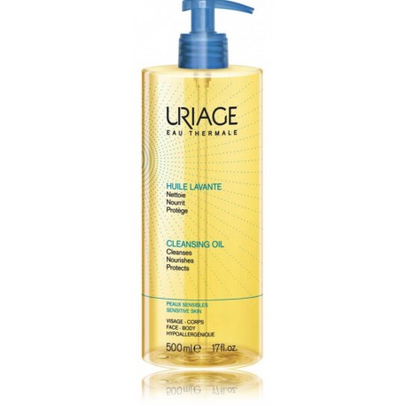 Uriage Cleansing Oil attīroša eļļa jutīgai ādai