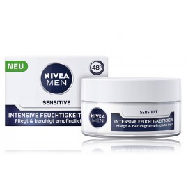 Nivea Men Sensitive Intensive Face Cream интенсивно увлажняющий крем для лица для мужчин