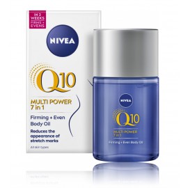 Nivea Q10 Multi Power 7in1 Firming + Even Body Oil nostiprinoša ķermeņa eļļa