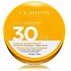 Clarins Mineral Sun Care Compact saules aizsargkrēms ar toni 15 g.