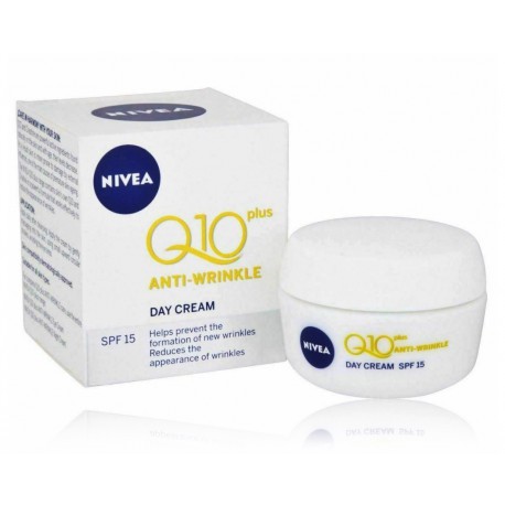 Nivea Q10 Plus dienas krēms pretgrumbu 50 ml.