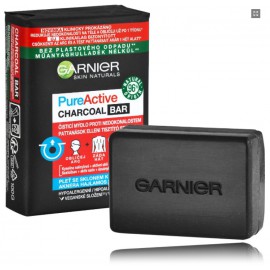 Garnier Pure Active Charcoal Bar очищающее мыло для лица