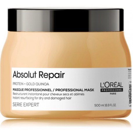 L'oreal Professionnel Serie Expert Absolut Repair Gold Quinoa + Protein Instant Mask atjaunojoša matu maska