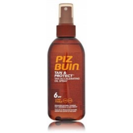 Piz Buin Tan & Protect Tan Accelerating SPF6 защитное масло, способствующее загару