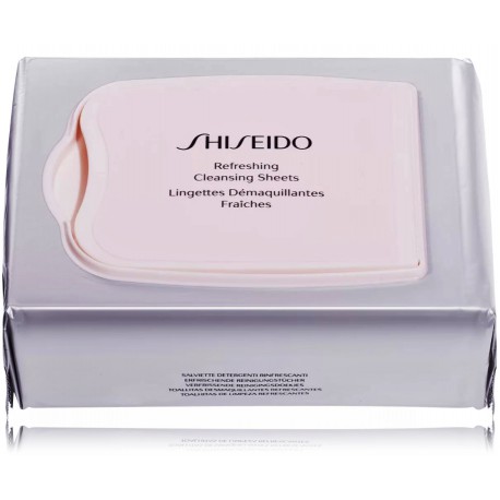 Shiseido Refreshing Cleansing sejas tīrīšanas salvetes