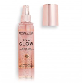 Makeup Revolution Fix & Glow Dewy Finish фиксатор макияжа