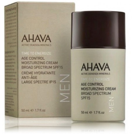 Ahava Men Time To Energize SPF15 sejas krēms vīriešiem