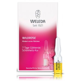 Weleda Wild Rose 7 Day Smoothness Beauty Treatment pretgrumbu līdzeklis ar savvaļas rozēm