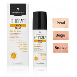 Heliocare 360 ° Color SPF50 + Skin Gel солнцезащитный крем для лица с оттенком 50 мл.