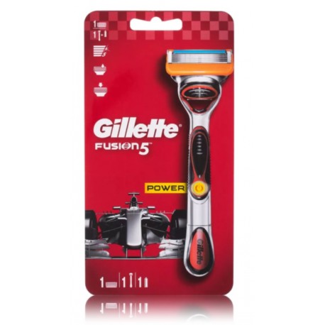 Gillette Fusion Power skuveklis un uzgalis