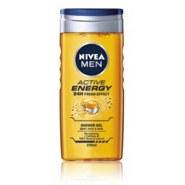 Nivea Men Active Energy Shower Gel бодрящий гель для душа