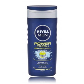 Nivea Men Power Fresh enerģētiskā dušas želeja vīriešiem