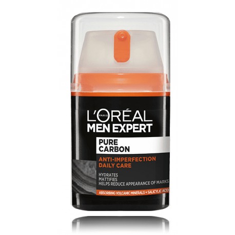 L'oreal Men Expert Pure Carbon Anti-Imperfection sejas krēms vīriešiem