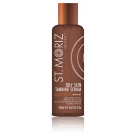 St. Moriz Professional Advanced Pro Gradual Oily Skin Self Tanning Serum pašiedeguma serums taukainai ādai