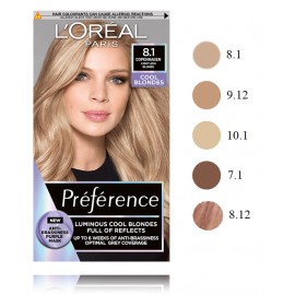 Loreal Préférence Cool Blondes ilgstoša matu krāsa