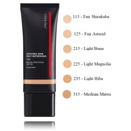 Shiseido Synchro Skin Self-Refreshing Tint SPF 20 grima pamats