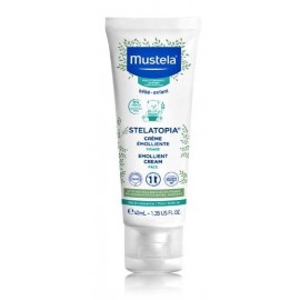 Mustela Baby Stelatopia Emollient Face Cream sejas krēms kairinātai ādai