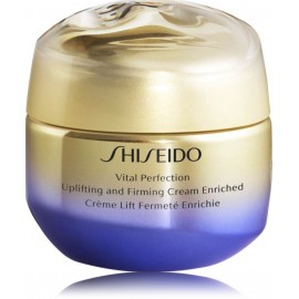 Shiseido Vital Perfection Uplifting & Firming Cream Enriched nostiprinošs sejas krēms sausai ādai